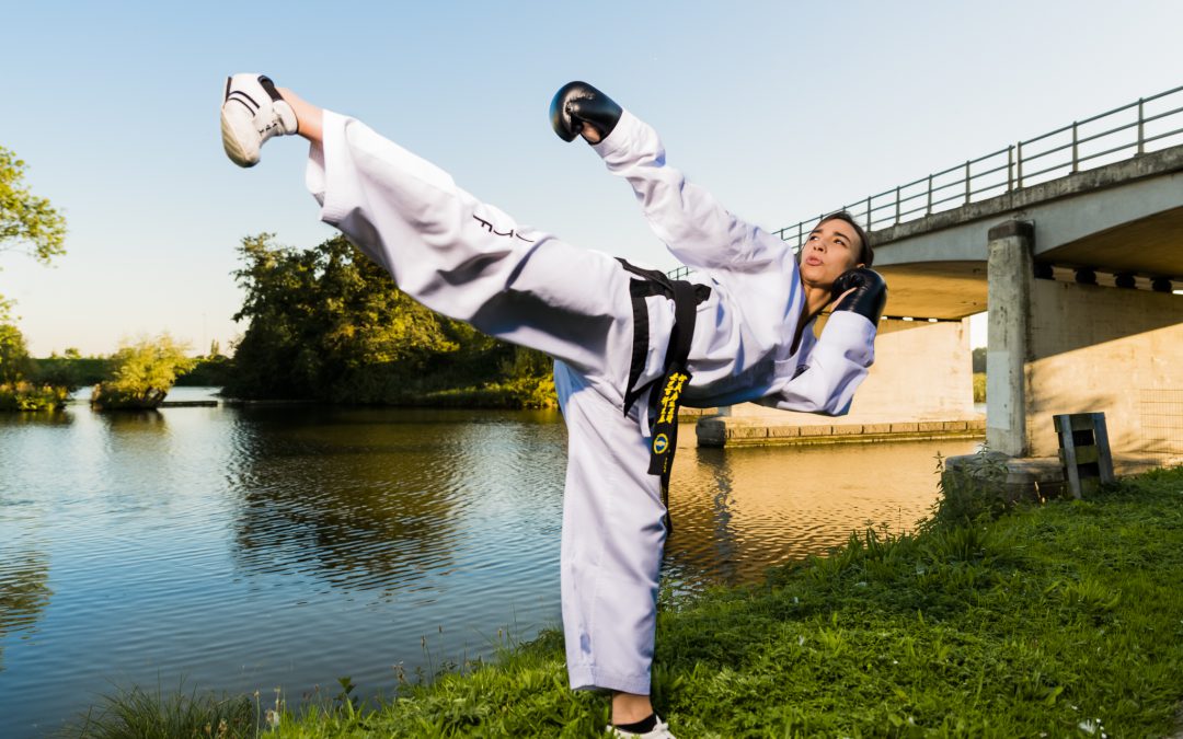 Aktieportret…Wereldkampioene Taekwondo